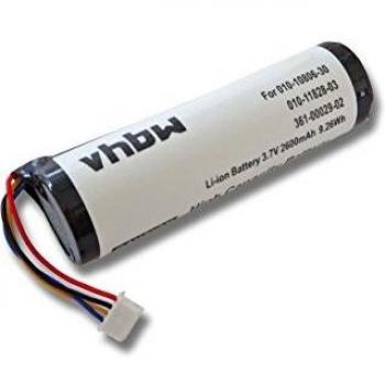 Batería de Litio VHBW 2600mAh 3.7V Compatible con Collar de Seguimiento para Perros Garmin Alpha, DC50, TT10