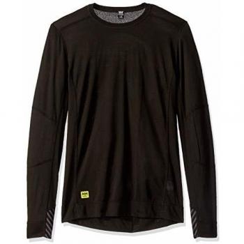Camiseta Térmica de Manga Larga Helly Hansen Negra XXXL de Polipropileno