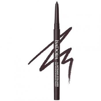 Delineador de Ojos Intenso 24H a Prueba de Manchas Isadora 61 Marrón Negro
