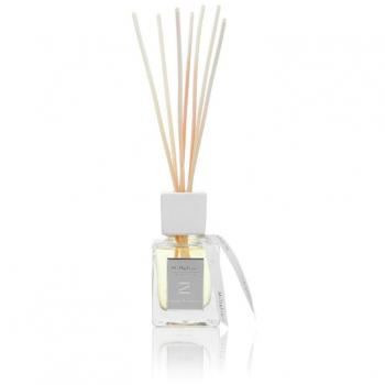 Millefiori Milano Amber & Incense Zona 100 ml Reed Diffuser, White, 6.7 x 7.8 x 26.4 cm