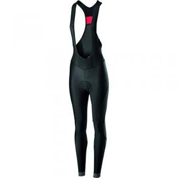 CASTELLI Velocissima Bibtight - Pantalones Cortos de Ciclismo para Mujer, Color Negro, Talla S