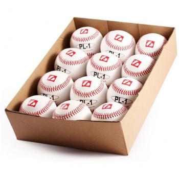 Pelota de béisbol de competición Élite, tamaño 9'', blanca, 1 docena PL-1