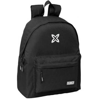 Mochila Munich Básicos Negra 33x42x15 cm, mochila infantil, calidad y máxima resistencia, cómoda y versátil