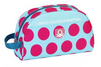 Benetton DOTS Neceser ovalado 28 x 10 x 18 cm