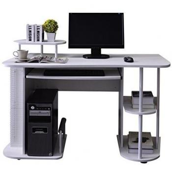 SixBros. Mesa de Ordenador Blanco - S-104/2081