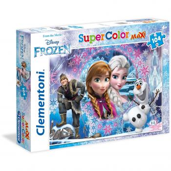 SuperColor Maxi 104-Piece Puzzle - Queen of Ice and Snow