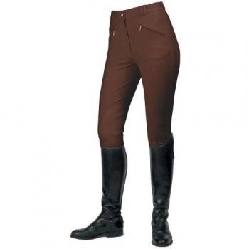 Western Plant Health Association  - Pantalones de hípica para mujer, tamaño 32'', color marrón