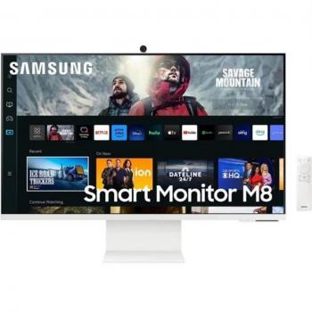 Samsung Smart Monitor M8 LS32CM80BUUXEN 32 LED 4K UHD VA Panel HDMI USB-C 60Hz 4ms Webcam