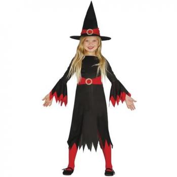 Disfraz de Bruja Roja Infantil Talla 10-12 Años