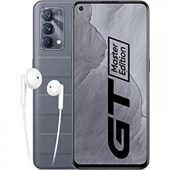 realme GT Master Edition Smartphone Libre, Procesador Qualcomm Snapdragon 778G 5G, Pantalla completa AMOLED Samsung de 120 Hz, Carga SuperDart de 65W, Cámara principal de 64MP, 6+128GB, Gris viajero