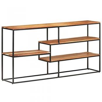 Aparador de madera maciza de acacia 150x30x75 cm vidaXL886017