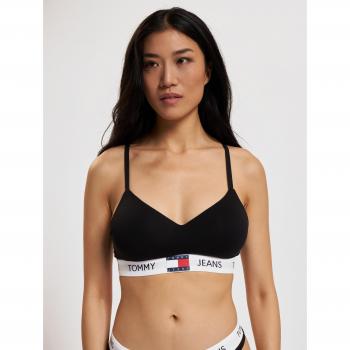Sujetador Push-up Básico de Algodón Negro Tommy Jeans para Mujer S