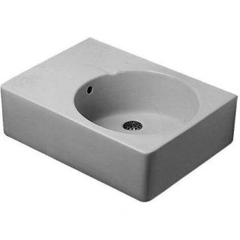 DuraVital Scola Universal Sink Basin 61.5 x 46 cm, Right Side, White