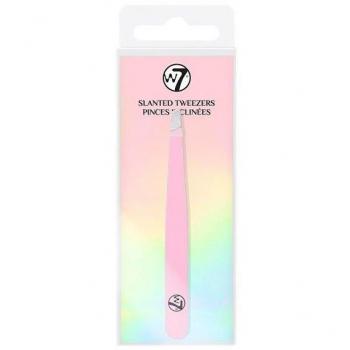 W7 Slanted Tweezers Pinzas de Depilación 1 Unidad