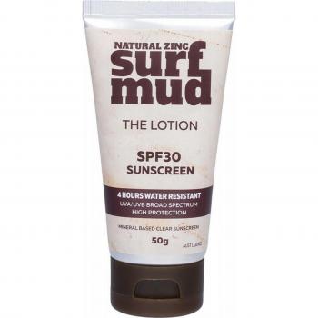Surfmud Natural Zinc SPF 30 Sunscreen Lotion 50g