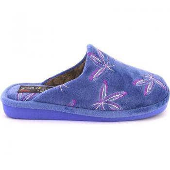 Zapatillas de casa de mujer azul VARIOS 3530