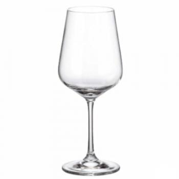 Set de Copas de Cristal Bohemia Sira 450 ml (6 Unidades)