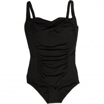 Maillot de baño 1 pieza mujer Funkita Still Negro con fruncidos