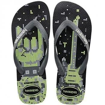 Havaianas 4 Nite - Chanclas para hombre, color black/grey/white 3087, talla 43/44 EU
