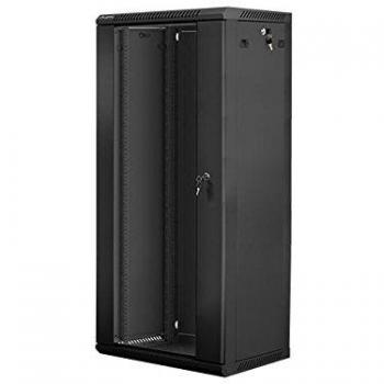 Lanberg Wall-Mounted Rack 19'' DEMOUNTED Flat Pack 27U/600X450MM Black