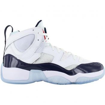 Zapatilla de baloncesto Nike Jumpman Two Trey para hombre, color blanco, modelo DO1925-102, original
