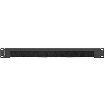 Lanberg 19'' Brush Panel 1U AK-1103-B Black