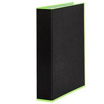 Pardo 994404 - Carpeta anillas 4/40 mm, estándar, color verde