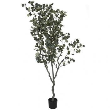 ?rbol Home ESPRIT Polietileno Cemento Eucalipto 80 x 80 x 220 cm - Bixoto.com