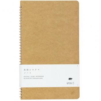 Midori Spiral Notebook - A5 Polar