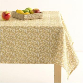 Mantel antimanchas Xilo ocre 140*100 cm