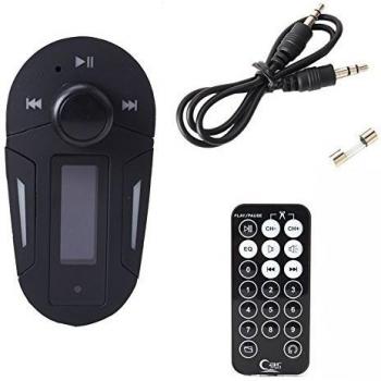 Reproductor Mp3 de Coche Transmisor Modulador de FM Inalambrico Ranura USB 2.0 con Control Remoto