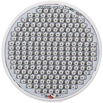 lámpara de crecimiento, 200 LED iluminación luz de planta 24 W E27 Espectro Completo para Plantas de Interior para Conseguir Crecimiento y floración lámpara de cultivo para jardín