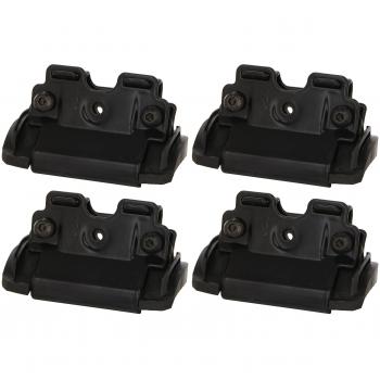 Thule Kit 4018 Flush Railing, Necesario Kit de fijación para un Ajuste pie Rapid Tracker en un automóvil específico, Referencia 184018