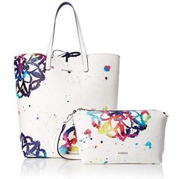 Desigual Bolsa MANDALA RIO Mujer Blanco - 19SAXPBI-1000-U