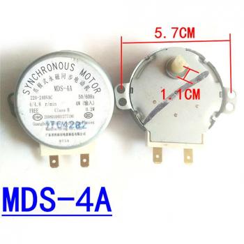 Motor Síncrono de Repuesto para Placa Giratoria MDS-4A 220V 4W para Reparación de Horno Microondas MIDEA