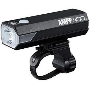 Luz Delantera Recargable CatEye AMPP 400 Negra