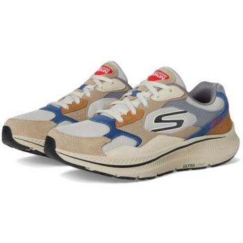 Zapatillas Skechers GO RUN Consistent 2.0 para hombre en color taupe y multicolor, talla 40, deportivas, casuales, con cordones y suela plana