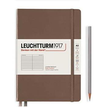 Cuaderno A5 Líneas Tapa Dura Leuchtturm1917 Colores Cálidos Papel Premium