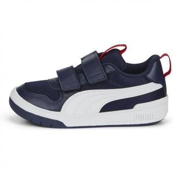Zapatillas Puma Multiflex Mesh Niño Navy