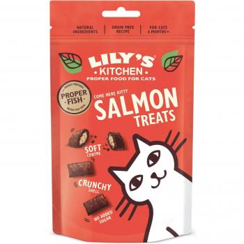 Lily's Kitchen Bocaditos de Salmón para Gatos 60g Semi-Húmedos