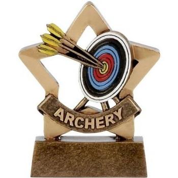 8,26 cm Mini estrella tronzado grabado gratis hasta 30 trofeo con letras A1106