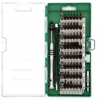 60 en1 Kit de Destornilladores de Precisión Herramientas Profesional Para Todo Tipo Tornillos, Juego de destornilladores para iPhone Smartphones Tablets Ordenadores Portátiles Cámara Reloj etc 