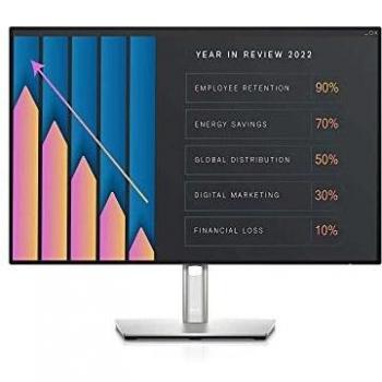 DELL UltraSharp U2421E 24.1 WUXGA 1920 x 1200 IPS LED Monitor with USB-C