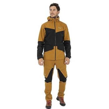 Pantalón largo Salewa Puez Durastretch Warm Cargo marrón negro - L