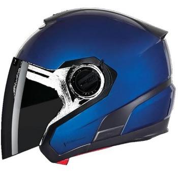 Casco Jet Nolan N40-5 Classico Nobile Azul Brillante Talla M
