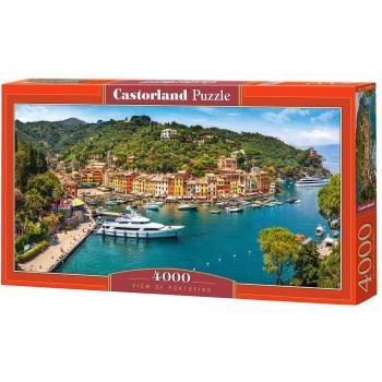 Castorland C-400201 View of Portofino Jigsaw Puzzle, Multicolour