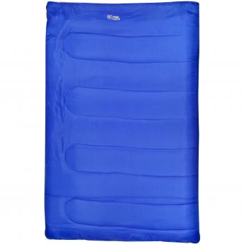Saco de Dormir Doble Sleepline 250 para 2 Personas - 2 Temporadas, Color Azul