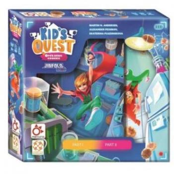 Kids Quest Misión Galletas (+8a) - Juego de mesa educativo, para niños a partir de 8 años, que promueve habilidades de resolución de problemas y trabajo en equipo, incluye tarjetas de misión, galletas temáticas y