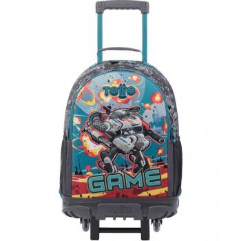MOCHILA ESCOLAR CON RUEDAS TOTTO INFINITY GRANDE