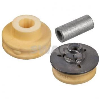 SWAG Top Strut Mounting 20 10 9528 - Kit de reparación para apoyo de columna de amortiguación, incluye todos los componentes necesarios para la instalación y optimización del rendimiento de la suspensión del vehículo